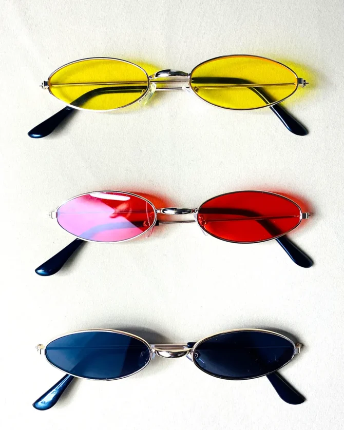 Retro Sunglass oval shape