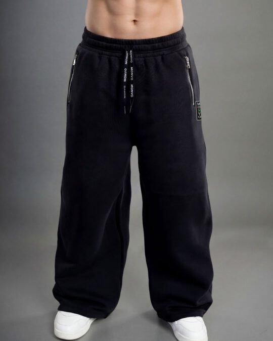 280 GSM Oversized Jogger with Zipper Detail